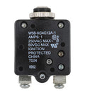 TE Connectivity Aviation Connectors W58 Series Circuit Breaker 3-1393249-9 W58 Series Circuit Breaker