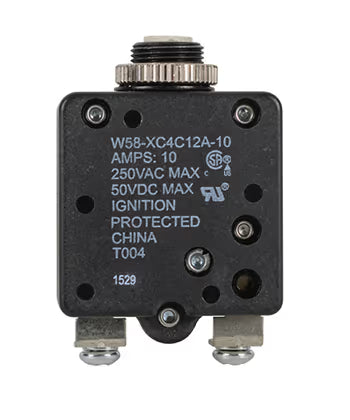 TE Connectivity Aviation Connectors W58 Series Circuit Breaker 4-1393249-0 W58 Series Circuit Breaker