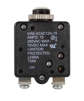 TE Connectivity Aviation Connectors W58 Series Circuit Breaker 4-1393249-1 W58 Series Circuit Breaker