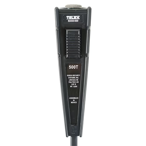 Telex Communications Aviation Audio 500T Electret  Hand Microphone 63333-000 500T Electret  Hand Microphone