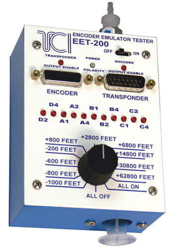 Trans-Cal Industries Flight Instruments ENCODER EMULATOR TESTER EET 200 ENCODER EMULATOR TESTER