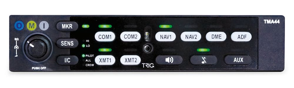 Trig Avionics Aircraft Parts & Accessories Audio Panels: TMA44/TX56/TY96/TT31 bundle (complete system) 02446-00 Audio Panels: TMA44/TX56/TY96/TT31 bundle (complete system)