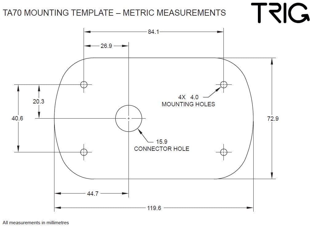 Trig Avionics Aircraft Parts & Accessories GPS Antenna: TA70 GPS antenna 01740-00 GPS Antenna: TA70 GPS antenna