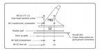 Trig Avionics Aircraft Parts & Accessories TA10 VHF Com Antenna: TA10 - VHF Com antenna - straight 02451-00 TA10 VHF Com Antenna: TA10 - VHF Com antenna - straight