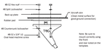 Trig Avionics Aircraft Parts & Accessories TA17 VHF Com Antenna: TA17 - VHF Com antenna - angled 02452-00 TA17 VHF Com Antenna: TA17 - VHF Com antenna - angled
