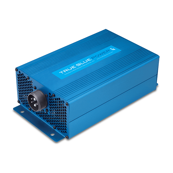 True Blue Power True Blue Power TI1204 Inverter DC-to-AC (1,200 VA, 20-36 VDC input, 115 VAC output, 400 Hz, Sine wave) 6431200-7 True Blue Power TI1204 Inverter DC-to-AC (1,200 VA, 20-36 VDC input, 115 VAC output, 400 Hz, Sine wave)