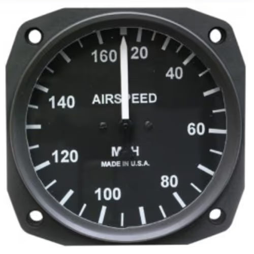 UMA Instruments Flight Instruments Airspeed Indicator 16-310-160 Airspeed Indicator