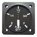 UMA Instruments Flight Instruments Electronic Fuel Quantity Indicator 18-260-1F5 Electronic Fuel Quantity Indicator