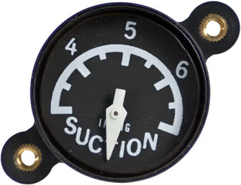 UMA Instruments Flight Instruments Gyro Suction Gauge 3-310-55 Gyro Suction Gauge