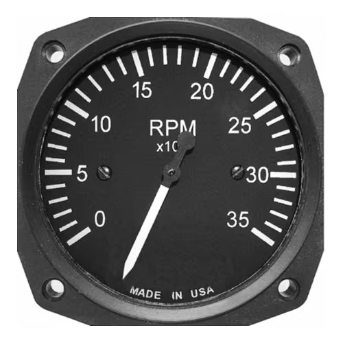 UMA Instruments Flight Instruments UMA Tachometer T19-801-102 UMA Tachometer