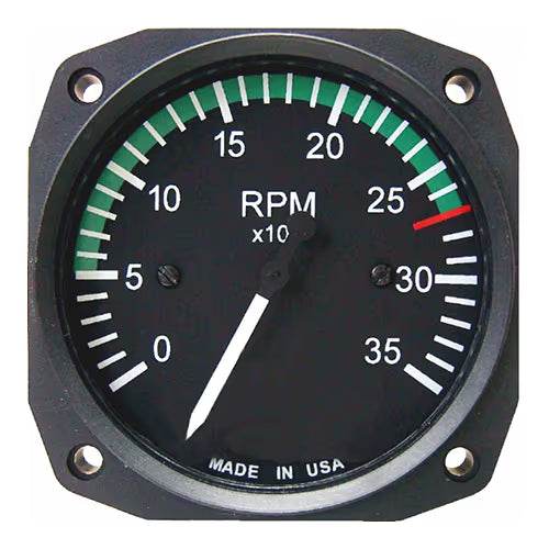 UMA Instruments Flight Instruments UMA Tachometer T19-801-10CN UMA Tachometer