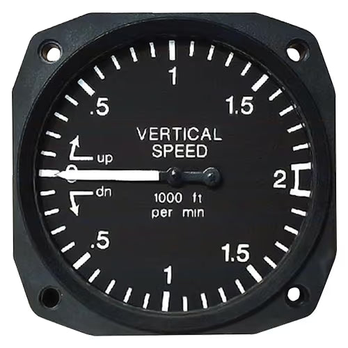 UMA Instruments Flight Instruments UMA Vertical Airspeed Indicator T8-210-20 UMA Vertical Airspeed Indicator