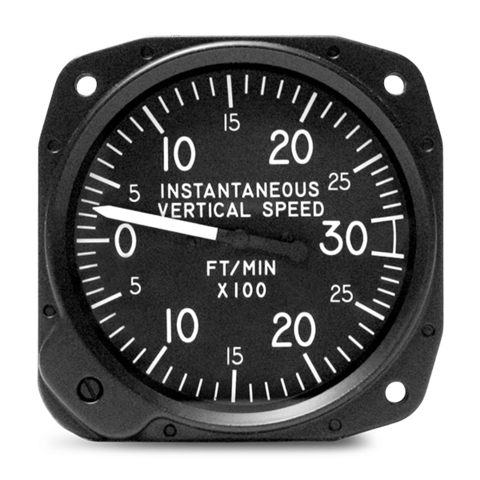 United Instruments Flight Instruments United Instruments Instantaneous Vertical Speed Indicator 0–3,000 ft/min (IVSI) 7130C.41 United Instruments Instantaneous Vertical Speed Indicator 0–3,000 ft/min (IVSI)
