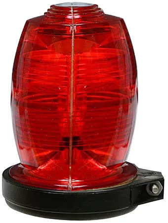 Whelen Engineering Aircraft Lighting HALOGEN STROBE/Red lens with mask, 28V 7050907 HALOGEN STROBE/Red lens with mask, 28V