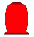 Whelen Engineering Aircraft Lighting LENS ASSEMBLY/Red, RFI shielded. 68-2170504R50 LENS ASSEMBLY/Red, RFI shielded.