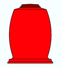 Whelen Engineering Aircraft Lighting LENS ASSEMBLY/Red, RFI shielded. 68-2170504R50 LENS ASSEMBLY/Red, RFI shielded.