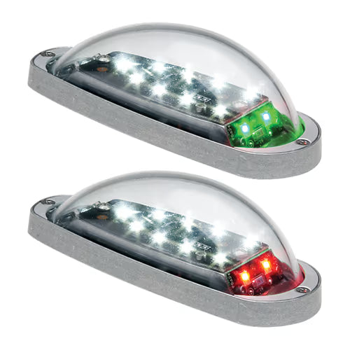 Whelen Engineering Aircraft Lighting MicroBurst II LED Wingtip Light Assembly Kit 01-0471519-000 MicroBurst II LED Wingtip Light Assembly Kit